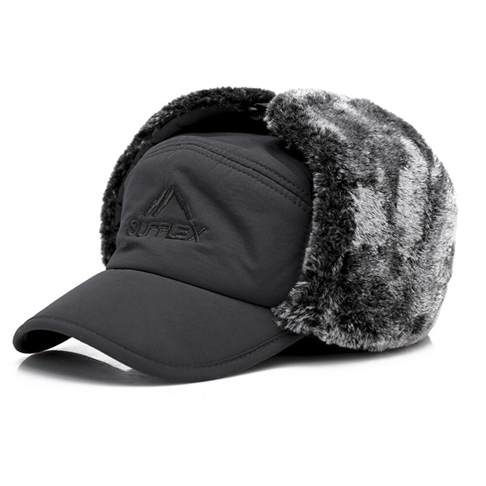 Winter Warm Hat Detachable Mask Full Face Outdoor Windproof Hat Women Men Baseball Cap Outdoor Skiing Cycling Hiking Skullies