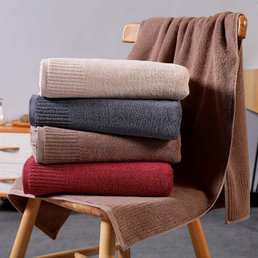 Dikke Grote Badhanddoek Katoenen Douche Gezicht Handdoeken Set Solid Home Badkamer Hotel Volwassenen Kids Toalha De Banho Serviette De bain
