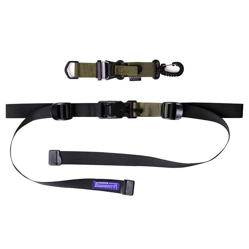 Whyworks – ceinture en nylon fonctionnelle Y03, avec boucle magnétique, 21ss techwear, accessoires ninjawear streetwear