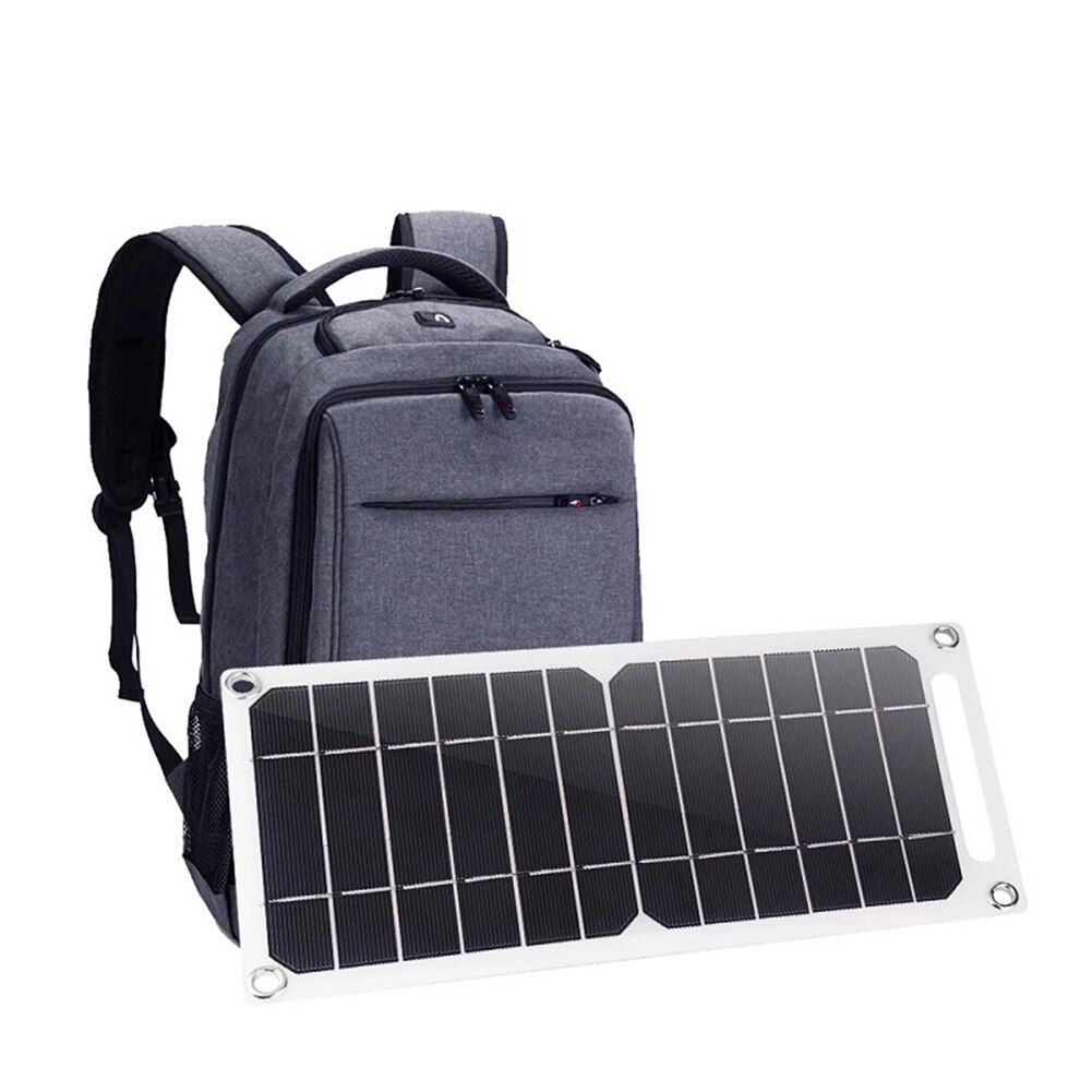 USB Solar Panel Outdoor 6W 5V Portable Solar Charger Panel Climbing Fast Charger Monocrystalline Travel Solar Charger Generator