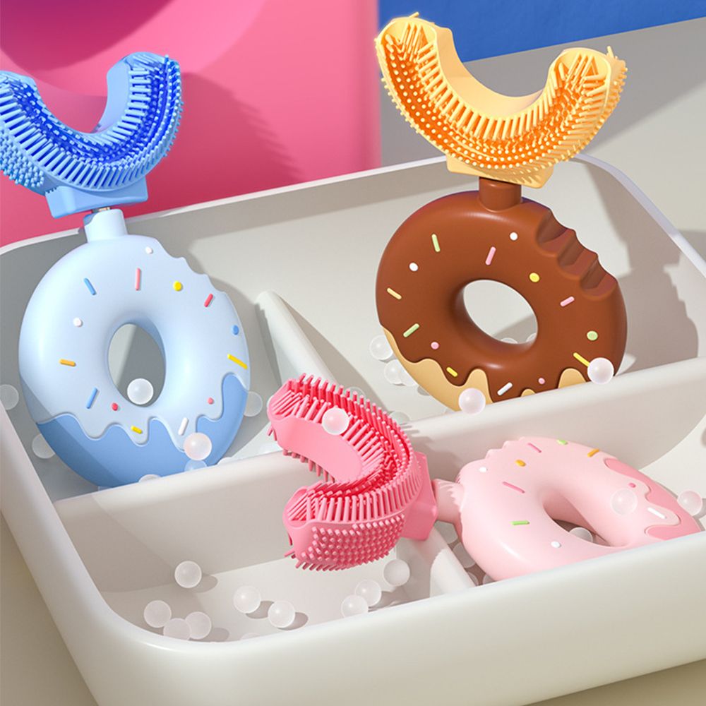 U-Vormige Donut 360 Graden Handmatige Kids Tandenborstel Kinderen
