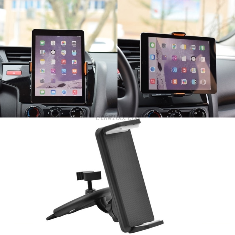 Open-Smart 360 Rotatie Auto Cd Slot Mount Houder Stand Voor 4-11 Inch Smart Phone Tablet Pc voor Voor Ipad