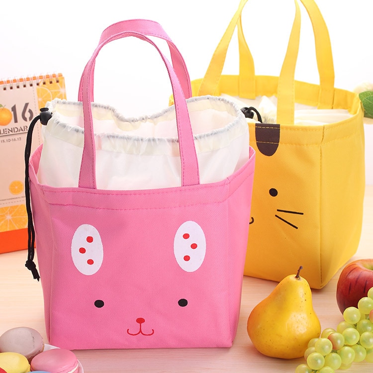 Lunch Tas Voor Vrouwen Dames Thermische Geïsoleerde Lunch Box Tote Koeltas Bento Box Pouch Lunch Container Case Bolsa Feminina