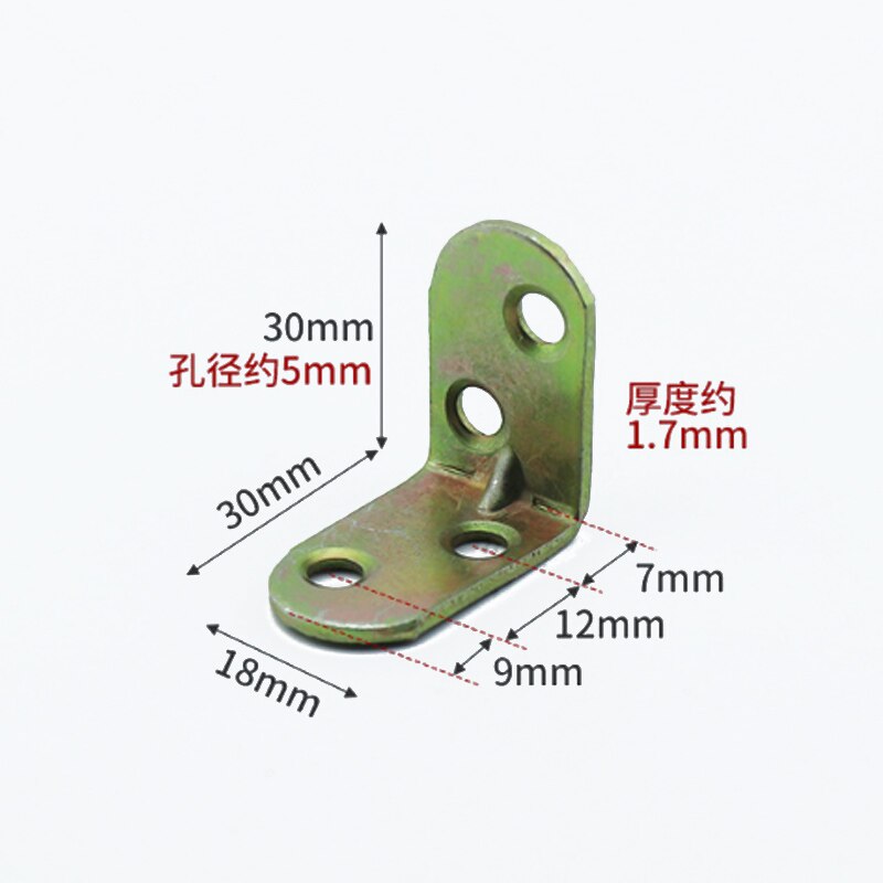 10Stck Edelstahl Rechten Winkel Klammern 90 Grad Ecke Klammern Regal Zauberstab Gestell Unterstützung Halfter Halterung DIY Möbel Hardware-