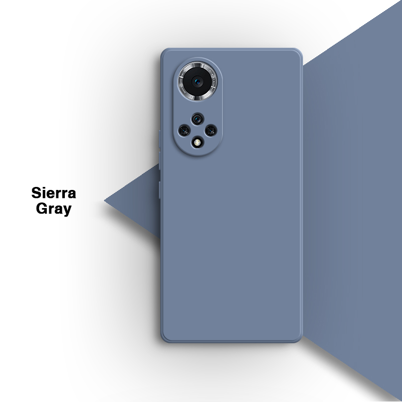 Einfache Original-Handyhülle für Huawei Nova 9 Nova 9 Profi SE 9 Profi 9 SE 5G, hochwertige, quadratische, flüssige Silikon-weiche Handy, Mobiltelefon Rückseite: Kunststoff / Lavendel