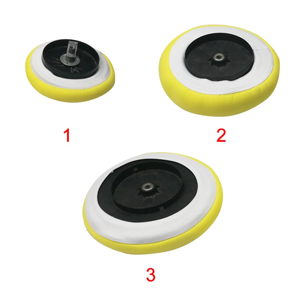 Limpieza pintura coche de quita y pon tapa pulidora suave accesorios Anti-rayado encerado suave esponja ajustable almohadilla de pulido