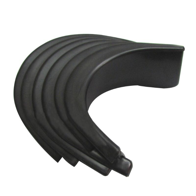 6Pcs/Set Pool Table Billiard Pocket Hole Black Rubber Liners 4 Corner 2 Side Corner Lining Snooker Replacement Accessories for B