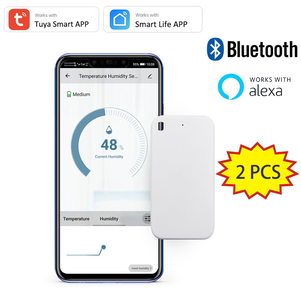 Capteur Intelligent De Sol Tuya - Mesure Température Et Humidité Via Bluetooth