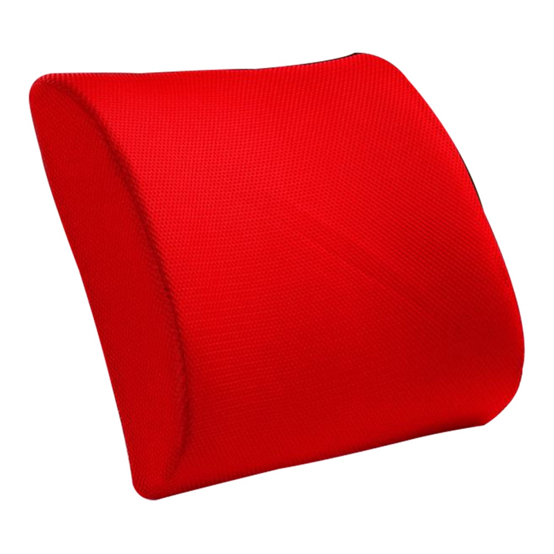 Memory Foam Lumbar Cushion Lower Back Support Pillow Posture Correcting Car Seat Home Office Chair