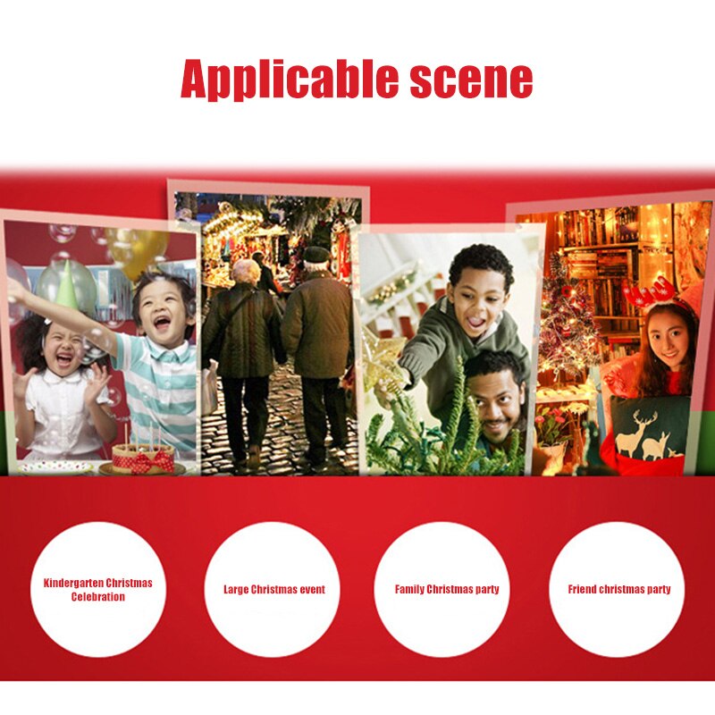 Christmas Advent Calendars Santa Claus Pendant Wall Door Hanging for Hotel Lobby