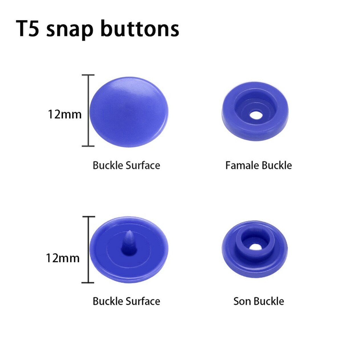 1500pcs T5 Buttons Fastener Resin Press Stud Snap with Pliers Screw Driver Tool DIY Baby Clothing Plastic Buttons Set 25 Color