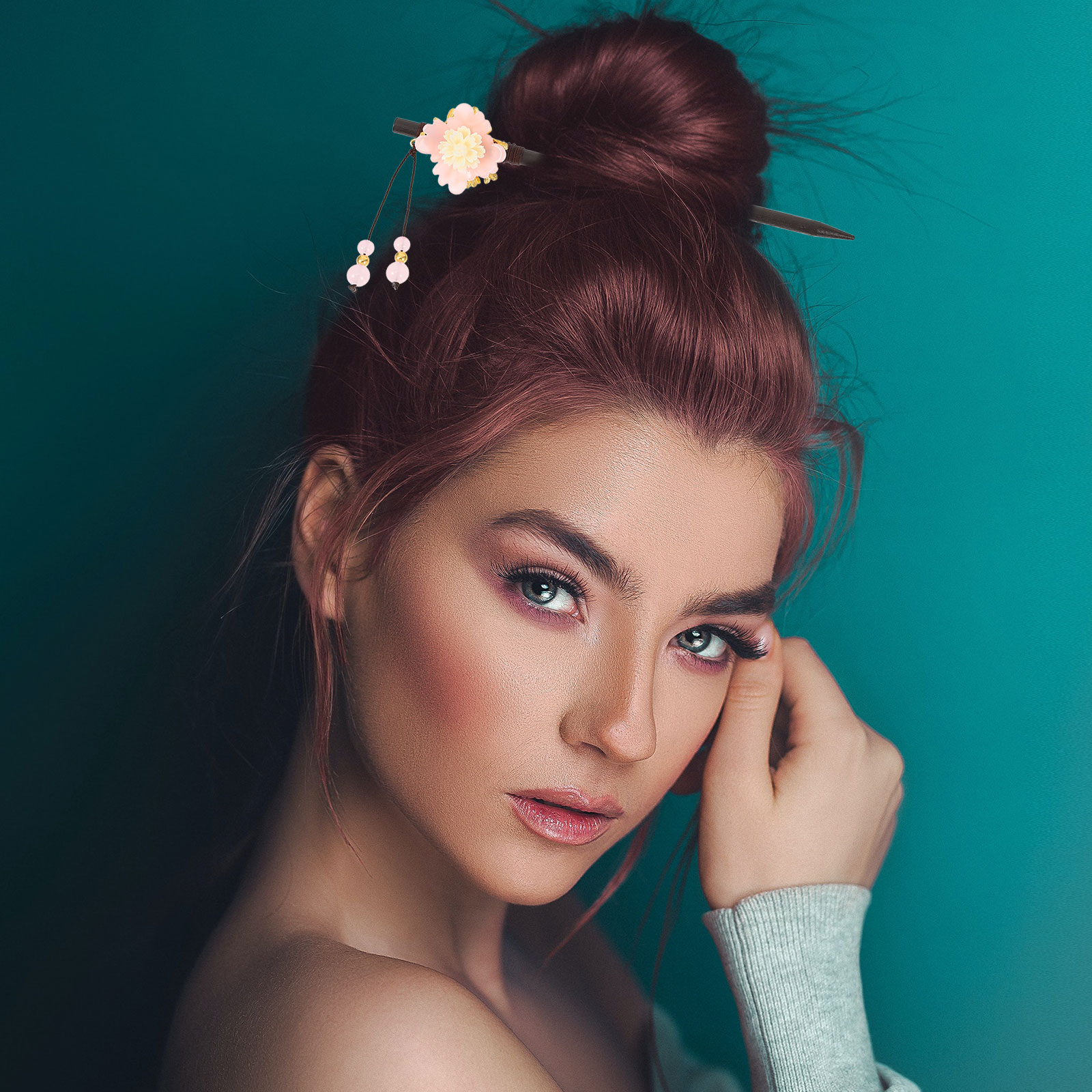 12 szt. Pałeczki robić włosów japońska drewniana szpilka robić kwiatowa robić włosów ręcznie ozdobna drewniana szpilka robić włosów spinka robić włosów robić włosów