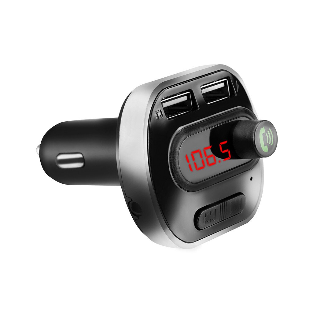 music player reproductor mp3 Bluetooth FM Transmitter MP3 Players Modulator Handsfree Dual USB car kit Support TF Card U Disk