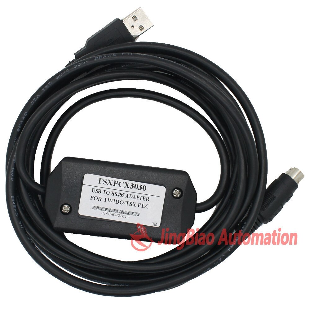 Smart TSXPCX3030-C Cable de programación TSXPCX3030 para TWIDO/nza Modicon TSX PLC,USB 2,0, soporte WIN7/8