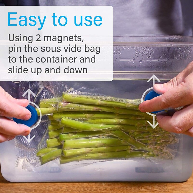 10PCS/20PCS Sous Vide Weighted Magnets Sous Vide Accessories to Keep Food Bags Fully Submerged and Prevent Floating Bags