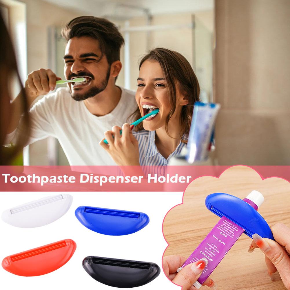 Tandpasta Dispenser Houder Creatieve Druk Schoonmaken Gereedschap Badkamer Buis Knijpen Squeezer Keuken Gezichtscosmetica 2023 M6Q9