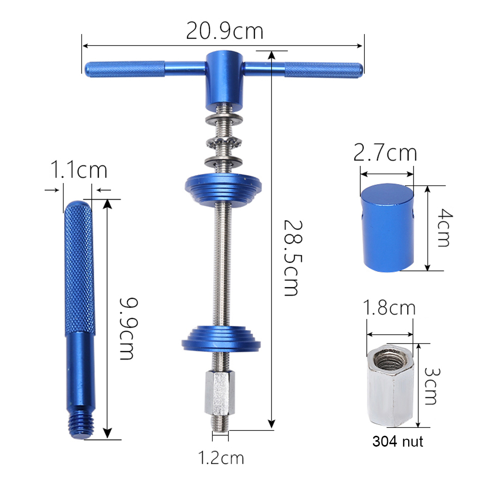 Mountain Bicycle Headset Installation Removal Tools MTB Bike Bottom Bracket Bearing Press-In Tool for Cycling Repair Tools: Bike Tool