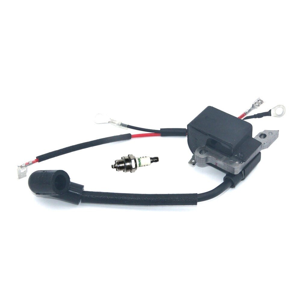 Bujía de bobina de encendido para Husqvarna 120 Mark II 120E Mark II, motosierra 23LC 23LCN 26LC, recortadora de línea