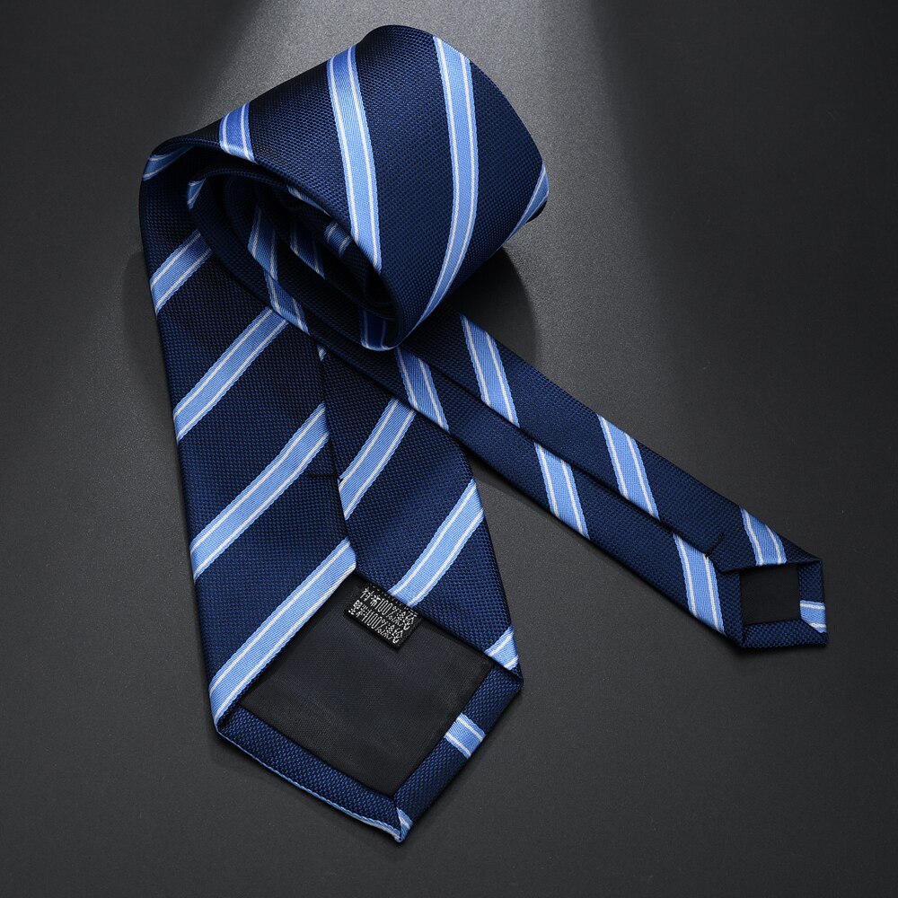 Solmio miehille ohut solmio yksivärinen kravatti polyesteri kapea kravatti kuninkaallinen musta punainen raita juhlavaatteita