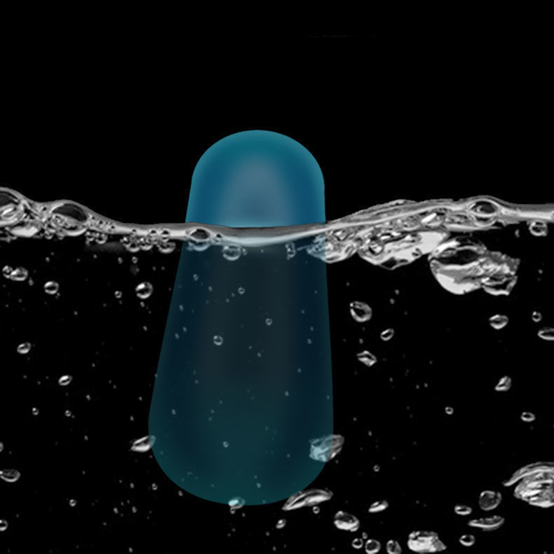 Hochwertige Silikon Raum bohnen sehen karpfen Fliegen fischen blau Silikon Puffer Oval Stopper Angeln schweben Angeln Bobber Zubehör