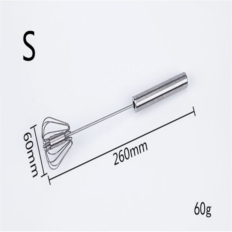 Keukenaccessoires mixer eierklopper handmatige zelfdraaiende roestvrijstalen garde staafmixer eierroom roerkeukengadgets