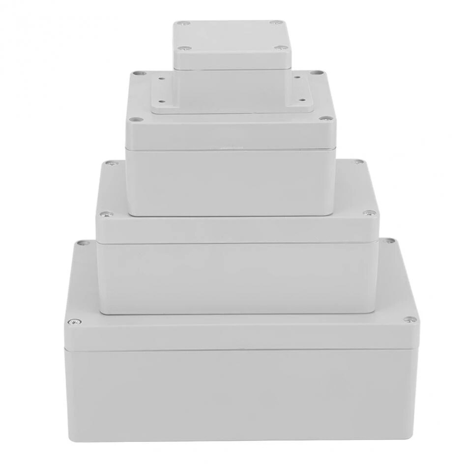 Waterproof Plastic Enclosure Box Electronic Project Instrument Case Electrical Project Box Outdoor Junction Box