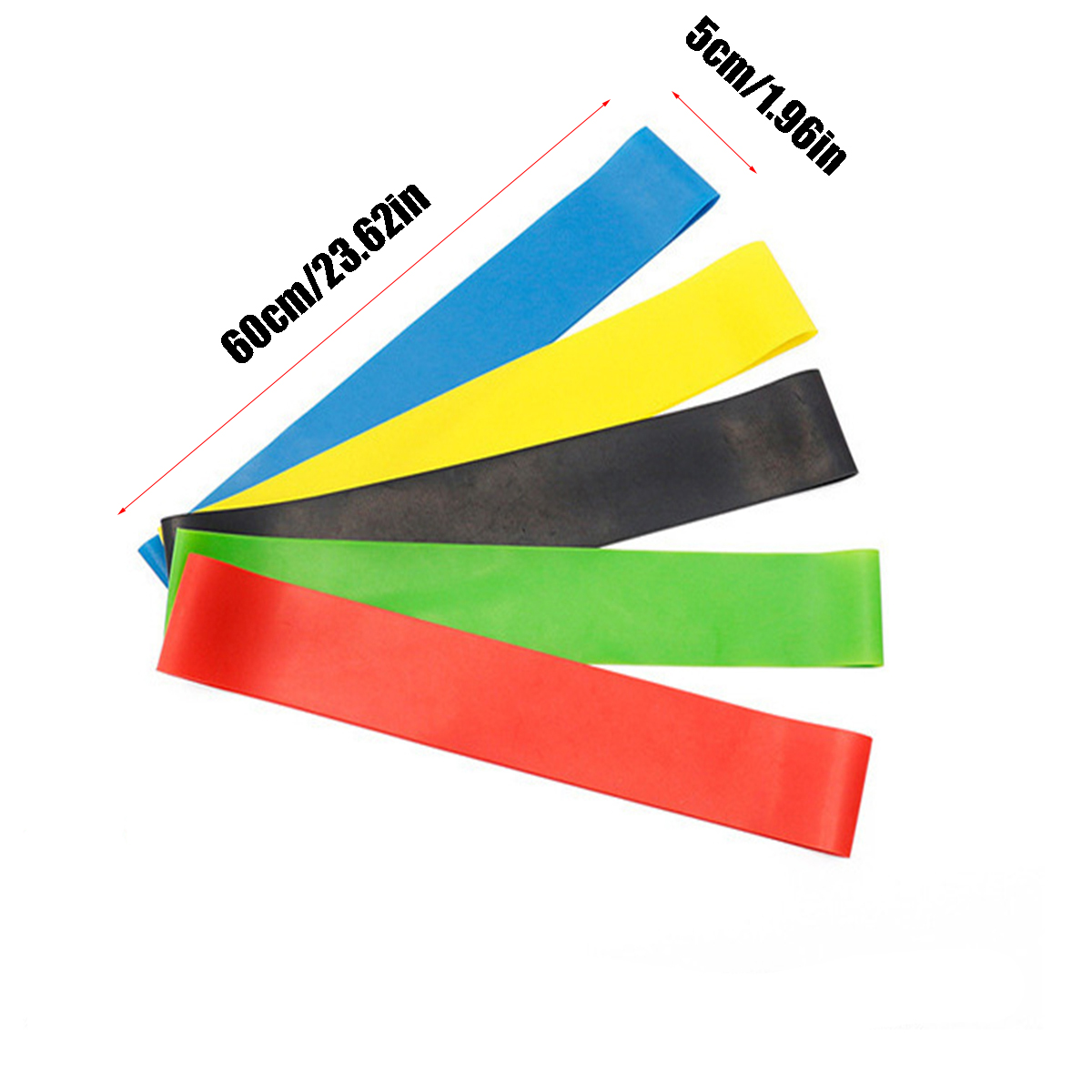 TPE Rally Circle Set Yoga Bands Latex Rally Pads Fitness Training Resistance Bands Fitness Butt Lifting Bands Elastic Bands