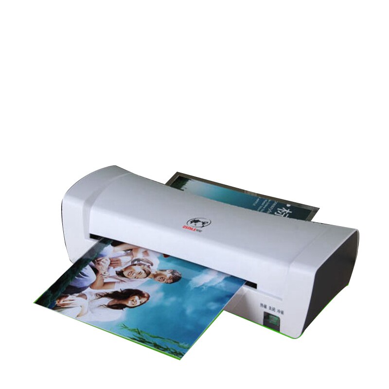 Plastificadora térmica para oficina, máquina laminadora en frío y para embalaje de documentos A4, rollo de película de plástico para fotos