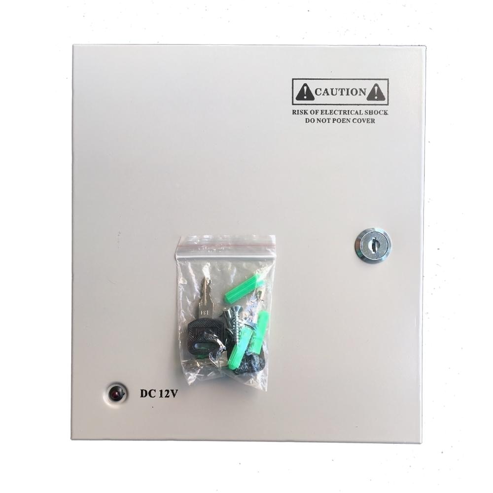 9CH DC12V 5A CCTV Camera Power Box Adapter Switching LED Power supply Box Distribution 9 channels Input AC 100-240V to DC 12V