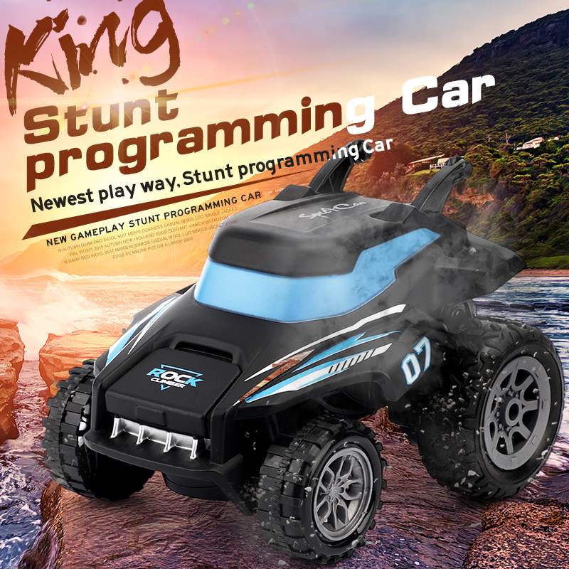 1:24 RC Stunt Car Remote Control Car 3D Flip Drifting Off Road Crawler Machine Radio Controlled Vehicle Model Toys for Children