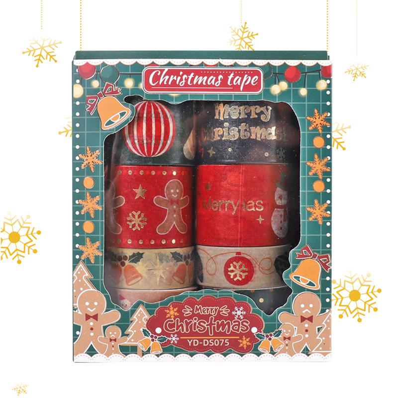 Washi Tape Bohemian Vintage Washi Tape Christmas Wrapping Tape Christmas Tape Colorful Washi Tape Pack For Scrapbooking