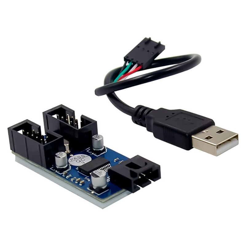 Usb 2,0 Hub Gl850 Transceiver Usb Docking Bahnhof für Laptop/Spiel Konsolen/Monitor