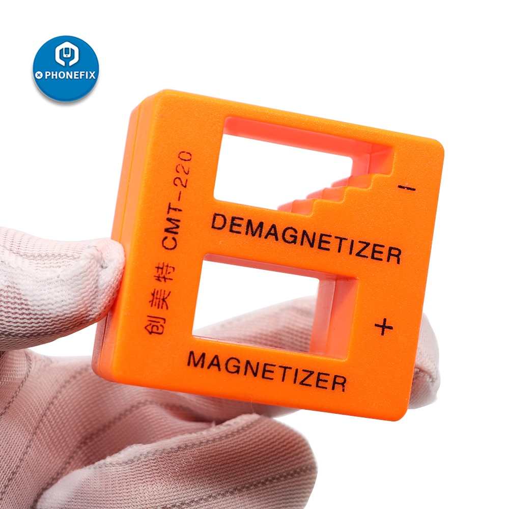 Herramienta de desmagnetización magnética, destornillador con puntas, práctico controlador magnético, herramienta de Recogida rápida