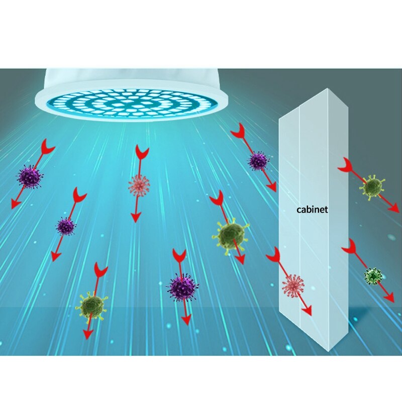 Germicidal Light UVC Lamp LED UV Desinfection Lamp B22 LED Ultraviolet Light Bulb