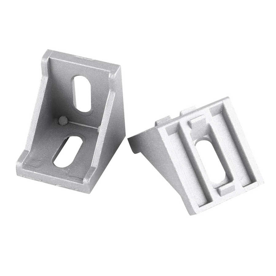 5pcs Aluminum Alloy L Shape Corner Bracket Right Angle Brace Fastener 40x40mm