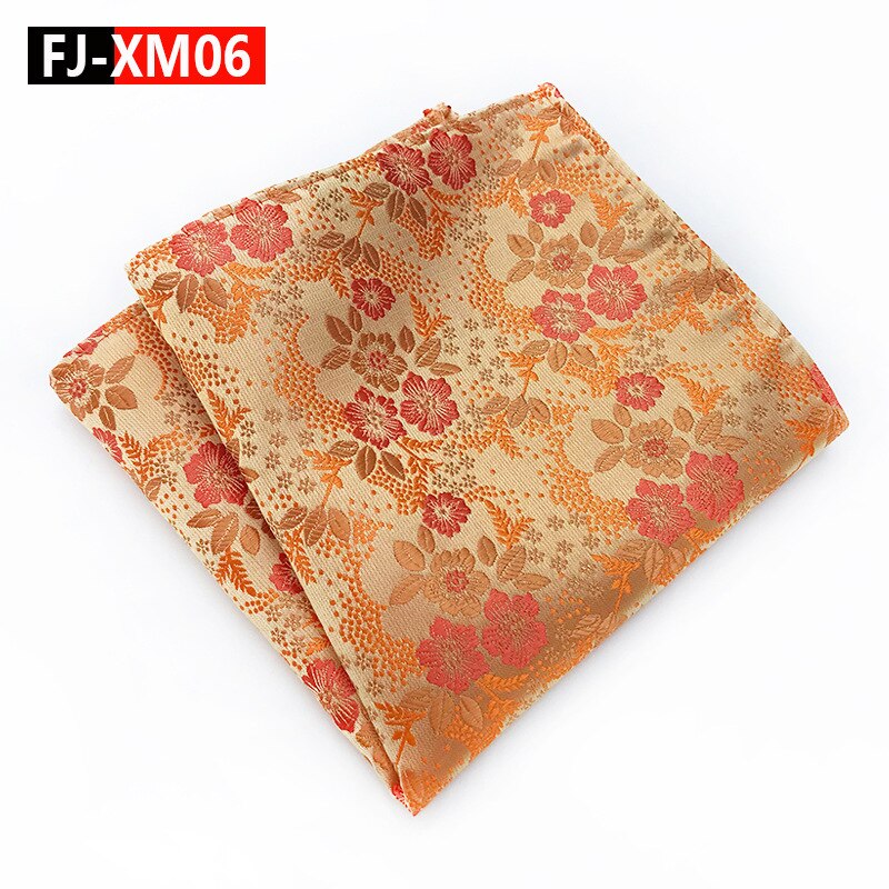 Plum Flower Suit Pocket Handkerchief Chest Silk Napkin Towel Pocket Square: FJ-XM06