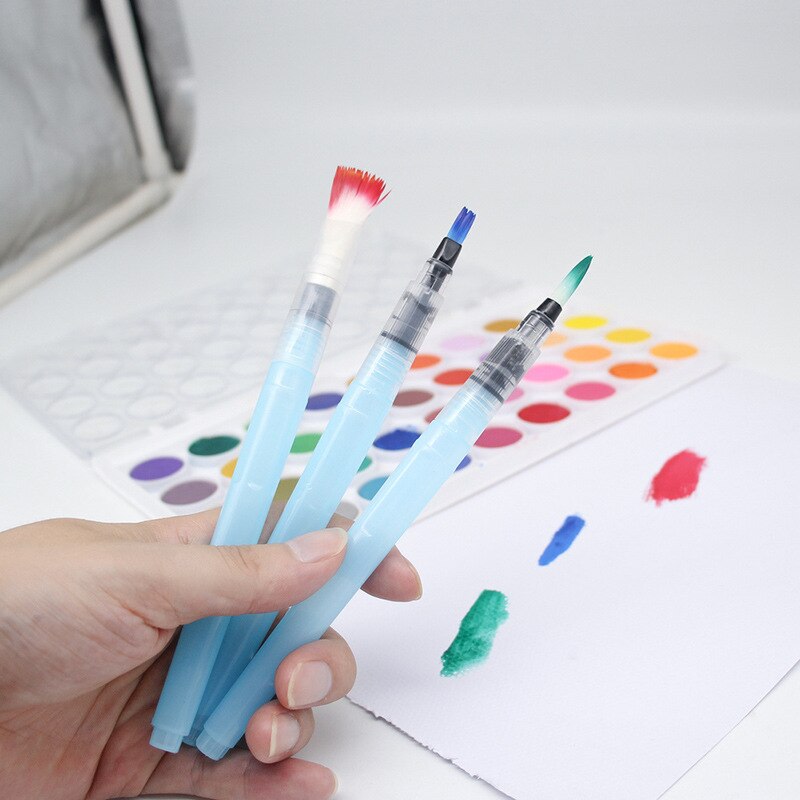 3/6PCS Paint Water Color Pens Soft Brush Pen Art M... – Grandado