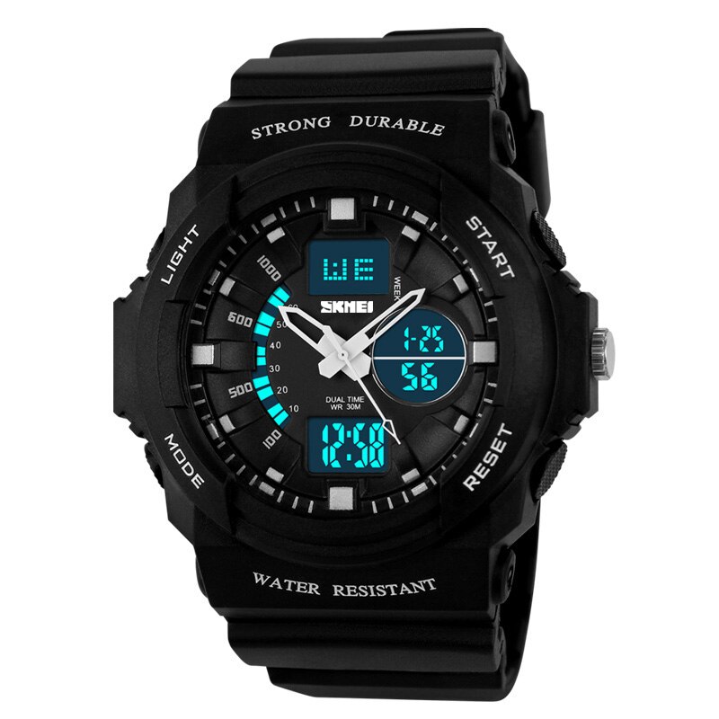 Kids Watches Sports Quartz Children Digital Watch Relojes SKMEI Brand Outdoor Quartz-Watches Boys Wristwatches: 0955 men silver