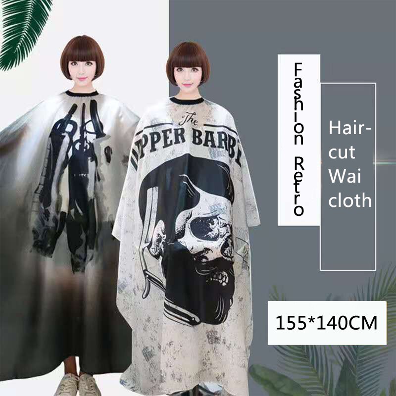 Paño para peluquería, capa para cortar el pelo, impermeable, peluquería
