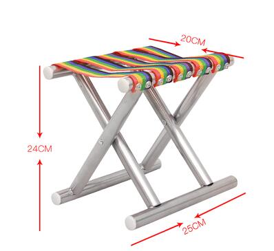 Silla meubles en rotin en osier plissables Tables et chaises d'extérieur pliant Mazha petit tabouret banc Portable chaise de pêche loisirs: Bleu