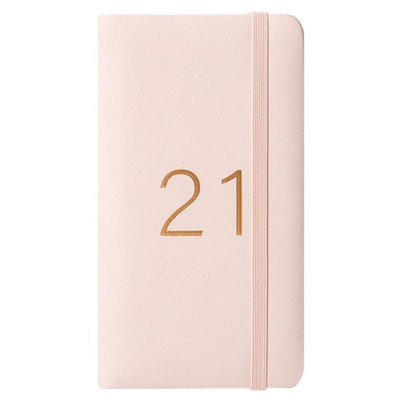 1pc Planning Notebook Calendar Annual Note Book Portable Schedule Note Book