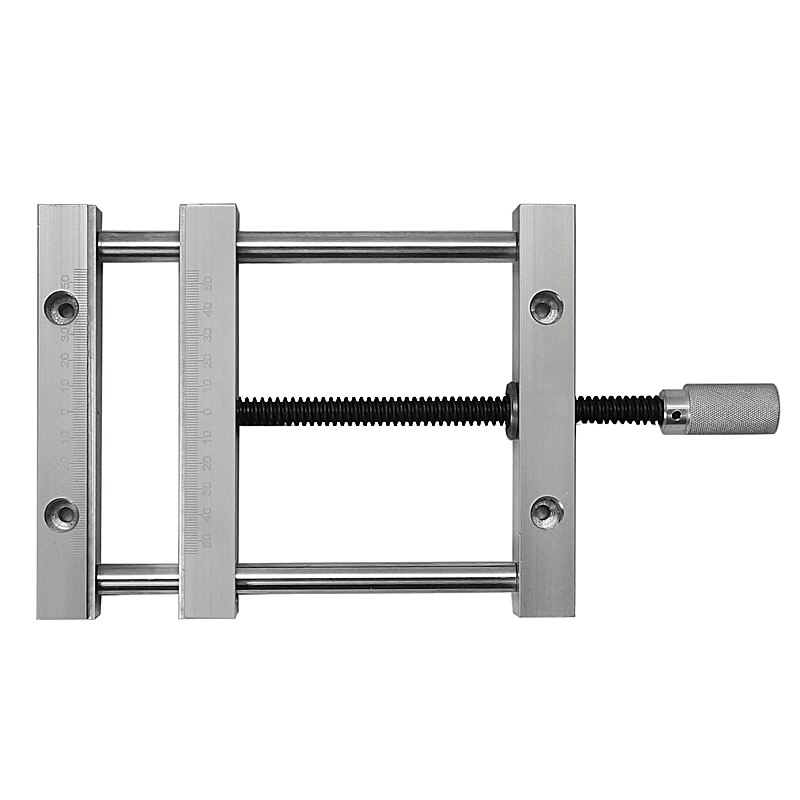 Fladtang manumotiv 140mm skrue præcision parallel-kæbe skruestik almindelig skrue qgg til cnc maskine