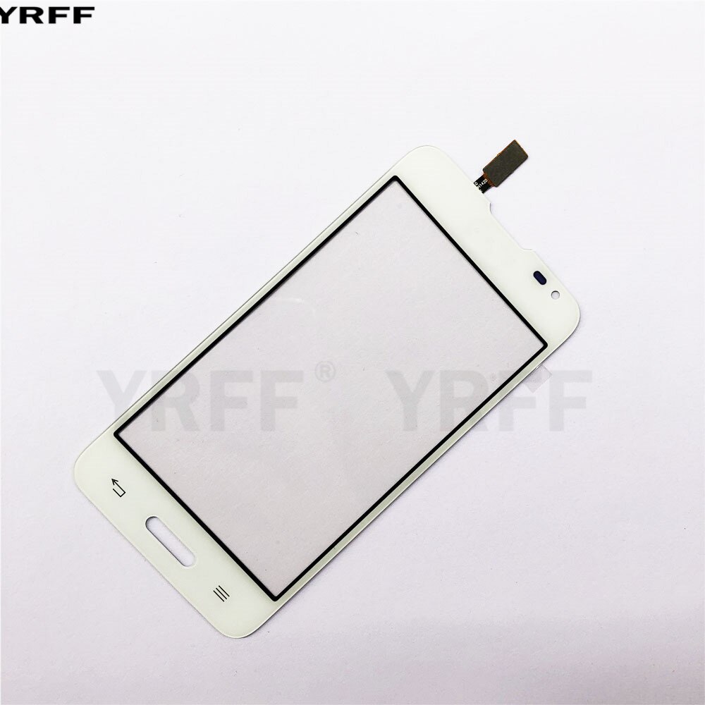 4,3 "táctil para series LG III L65 D280 D280N Dual Sim L65 D285 Digitalizador de pantalla táctil Sensor táctil de reemplazo del panel de la lente