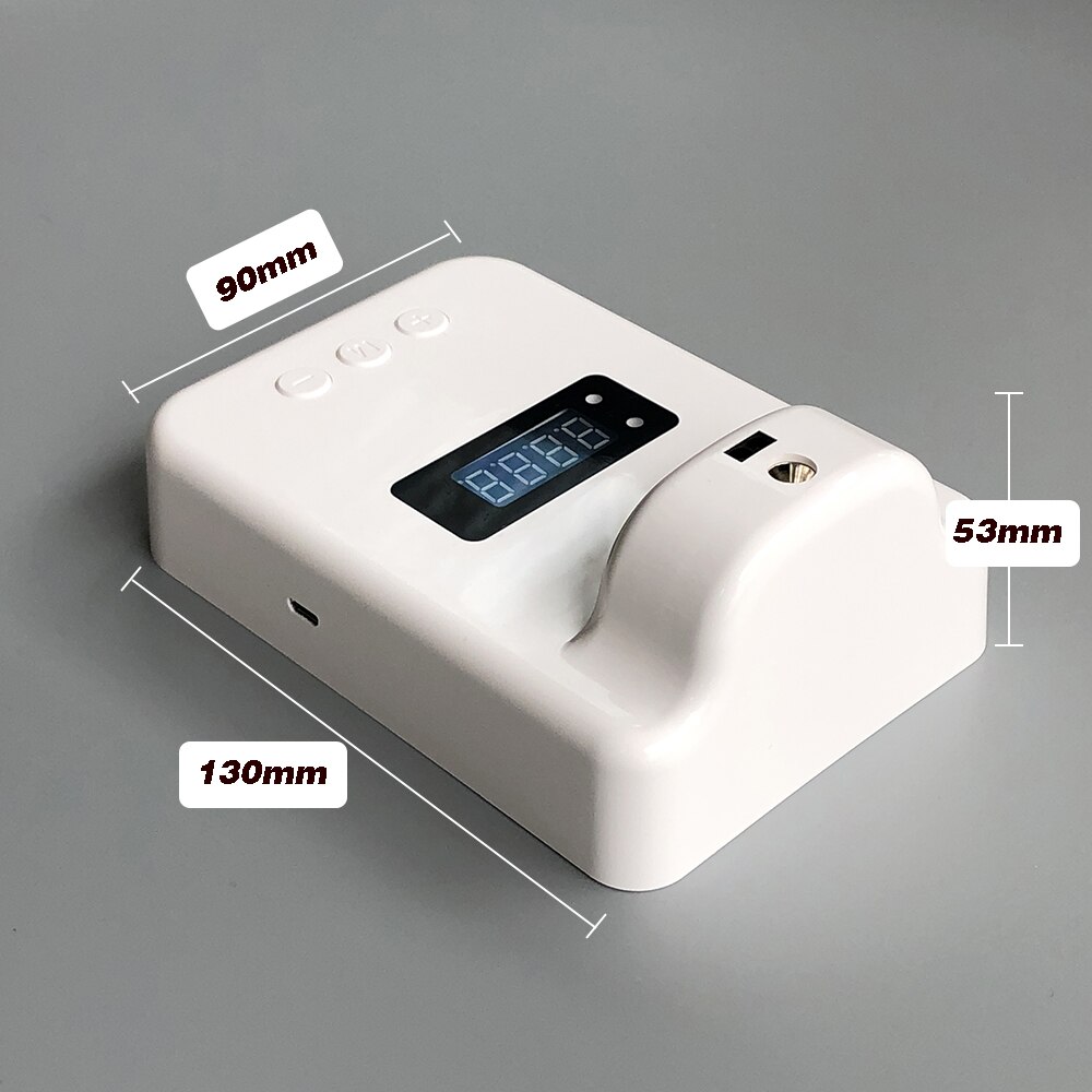 Infrared Thermometer LCD Digital Display IM5 Forehead Hand Palm Temperature Measurement Sensor With Fever Alarm Wall Mounted