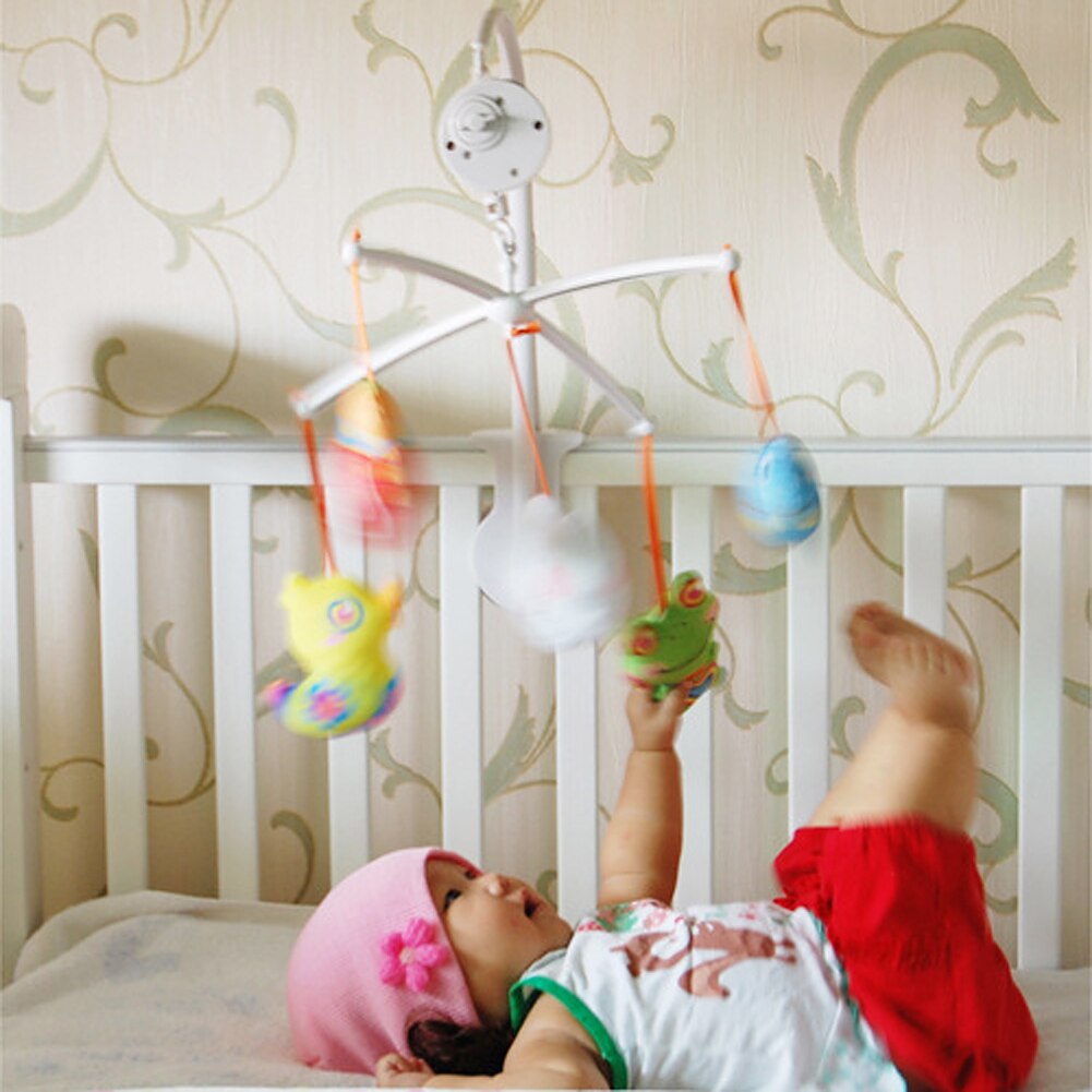 360 grad Drehen Arm 72 cm Baby Bett Hängen Rasseln Spielzeug Aufhänger DIY Hängen Baby Krippe Mobile Bett Glocke Spielzeug halter Halterung Set