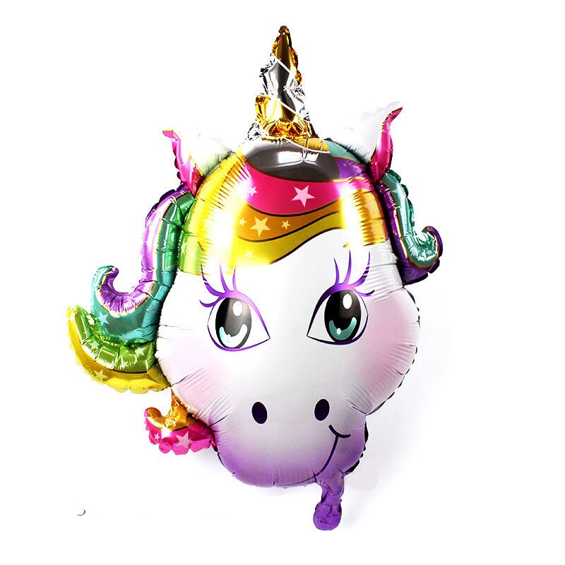Cartoon Karakter Eenhoorn Helium Folie Ballon Voor Partij Decoratie