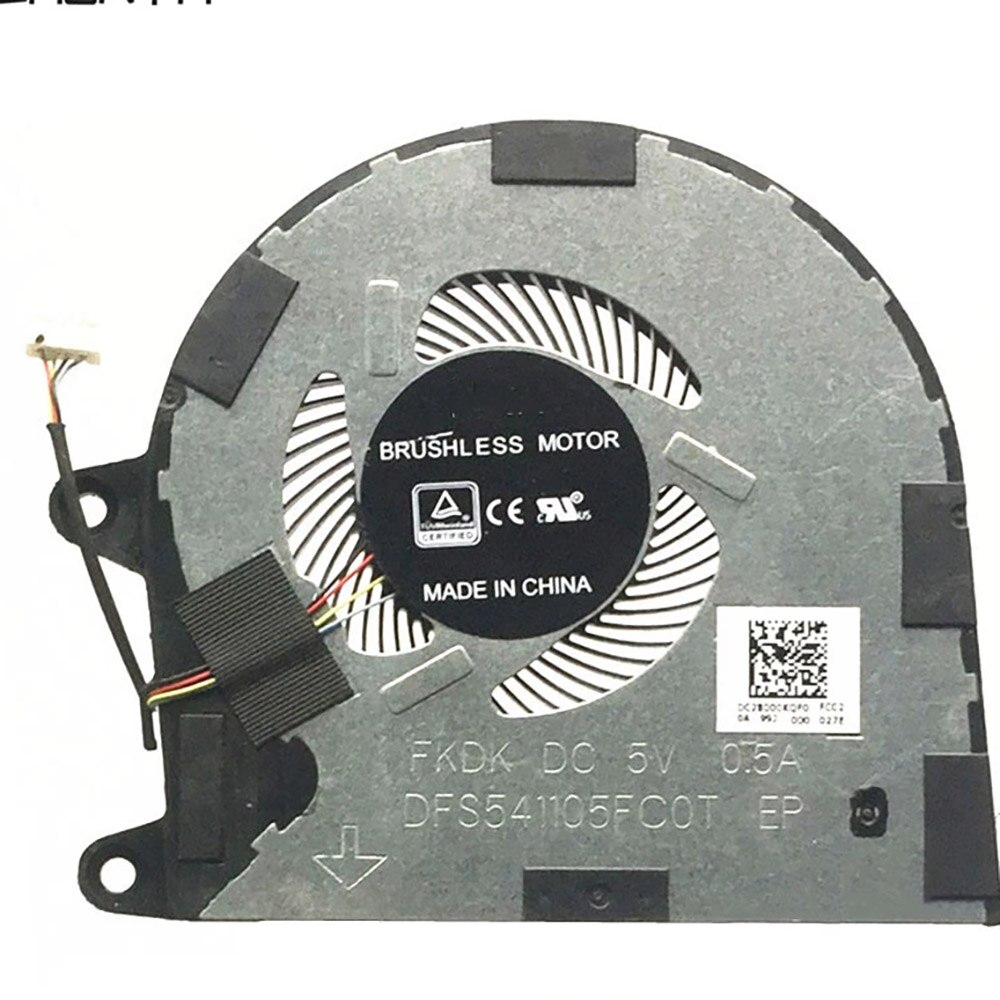 ventilador de CPU y GPU para Lenovo yoga 730 730-15IKB 730-15 730-13IKB DC5V 0.5A DFS541105F00T DFS2000058M0T