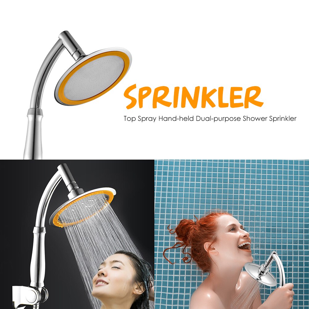 Shower Head Set High Pressure Adjustment Switch Water Save Handheld Shower Head Wall Mounted Holder for Bathroom