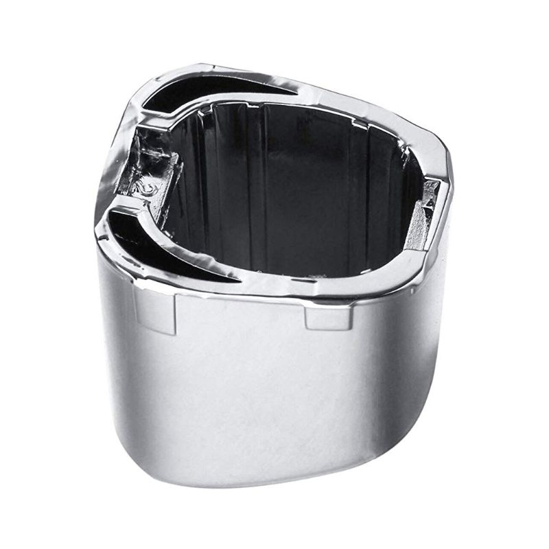 1pc bil handbroms spak parkering knapp lock krom dekoration skal bil styling