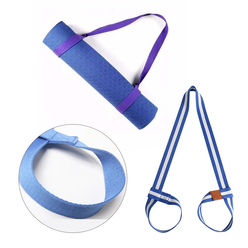 Yogamatte Gurt - Verstellbarer Sling Schulter Trage Gurt - Fitness Übung Elastischer Yoga Gurt